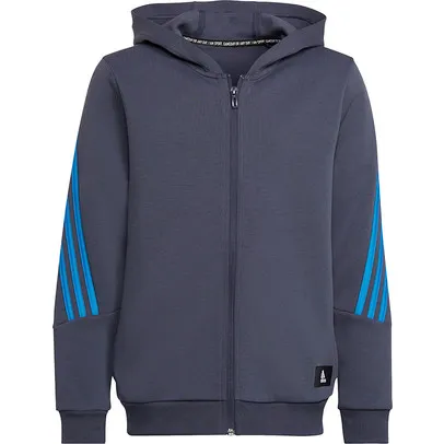 adidas 3 Stripes Full Zip Hoody Jongens