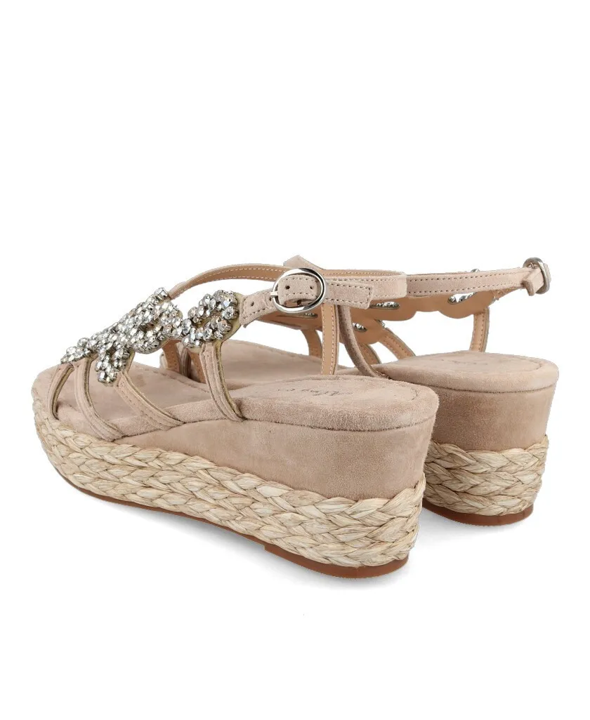 Alma en Pena AP-574 Sandals with rhinestones