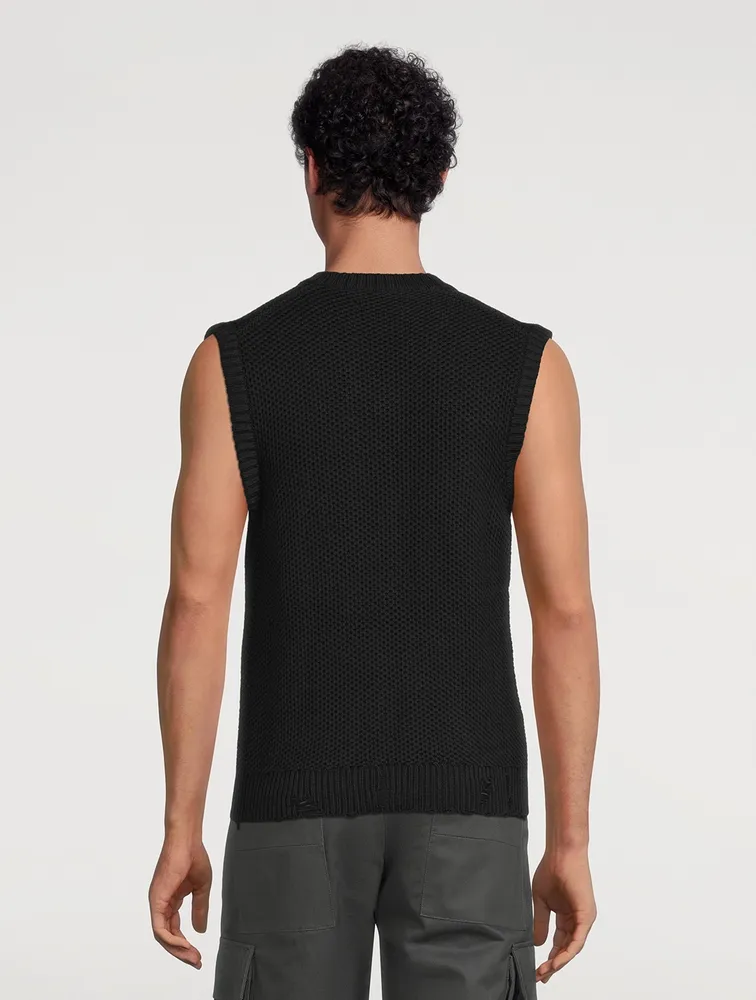 AMIRI Military Sweater Vest