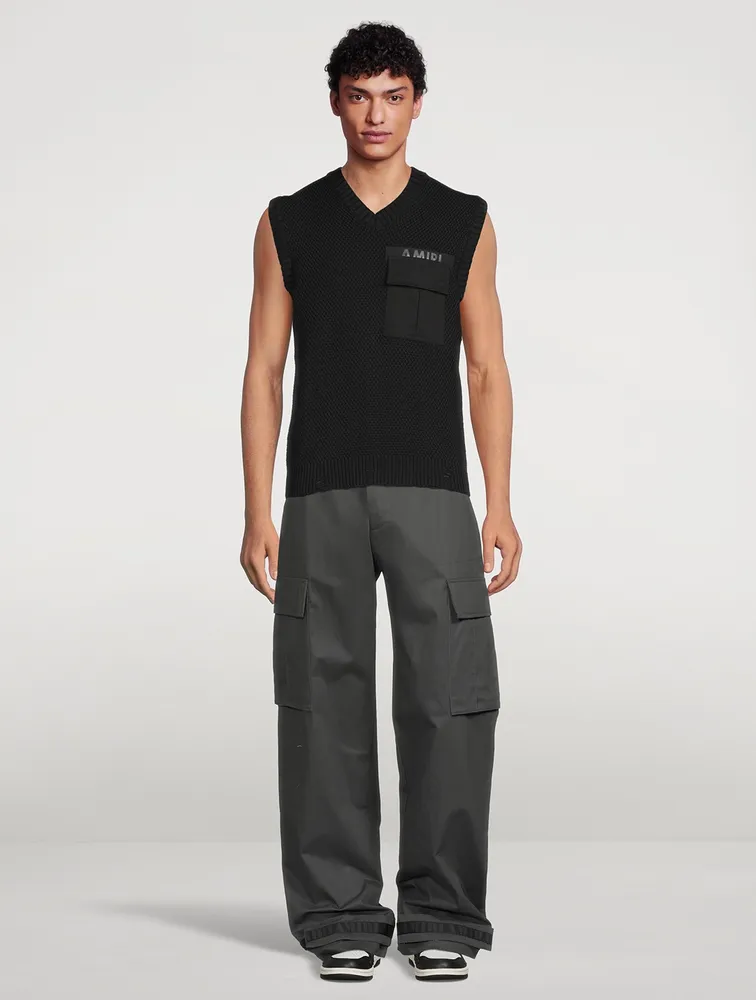 AMIRI Military Sweater Vest