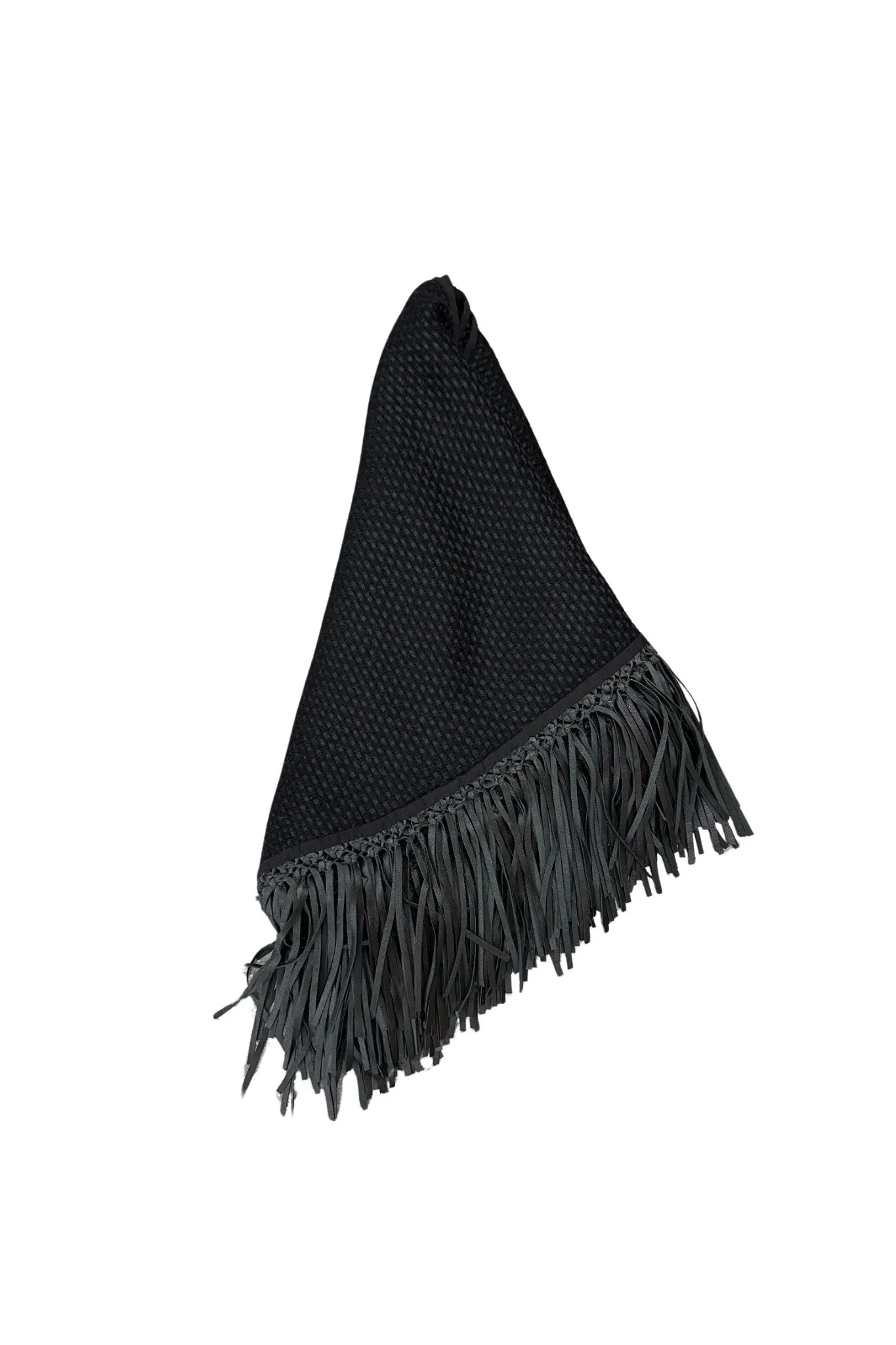 Bajra Tiny Basket Weave Triangle Scarf