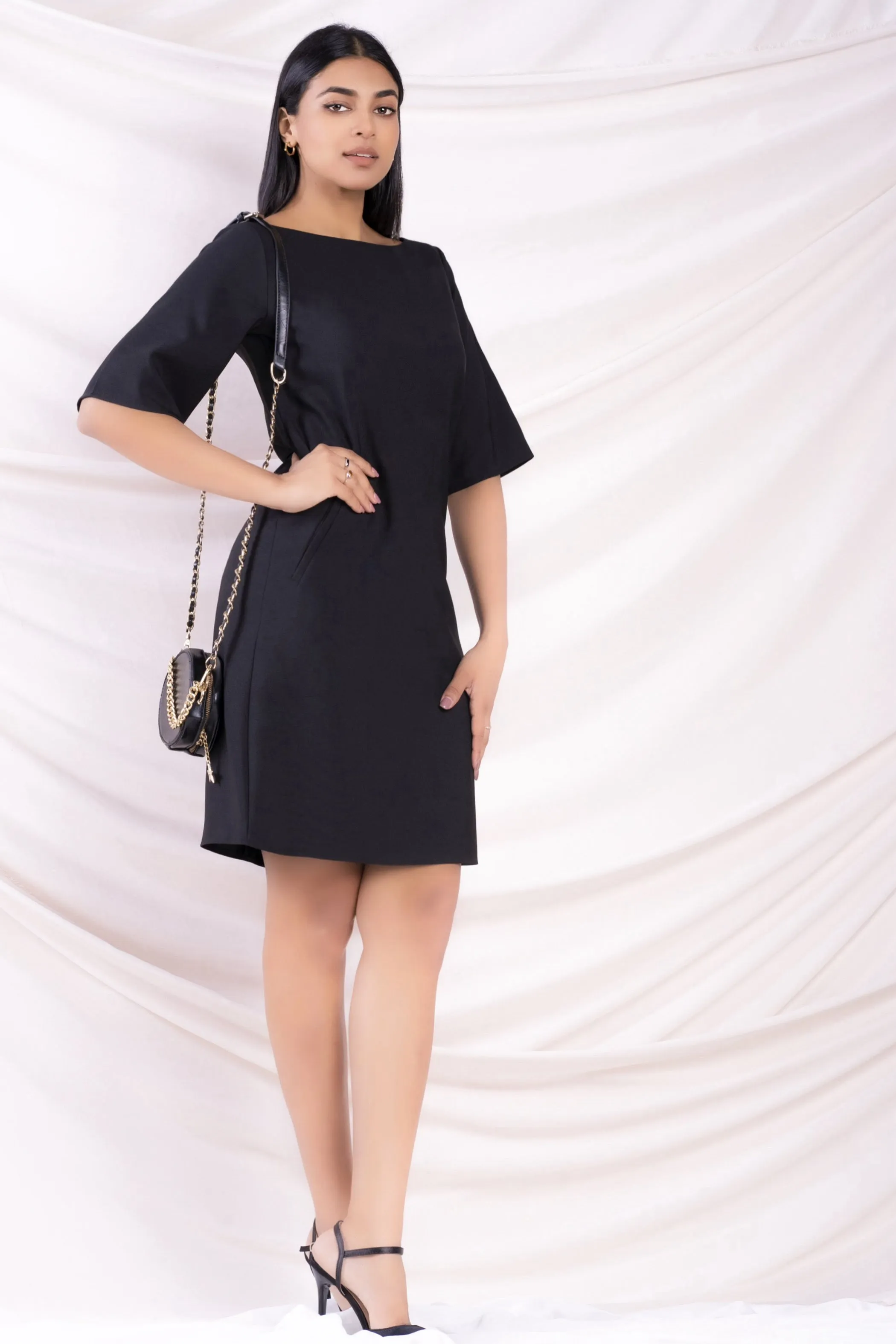 Black Shift Dress