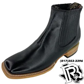 BLACK SQUARE TOE | COWBOY RIDING BOOTS