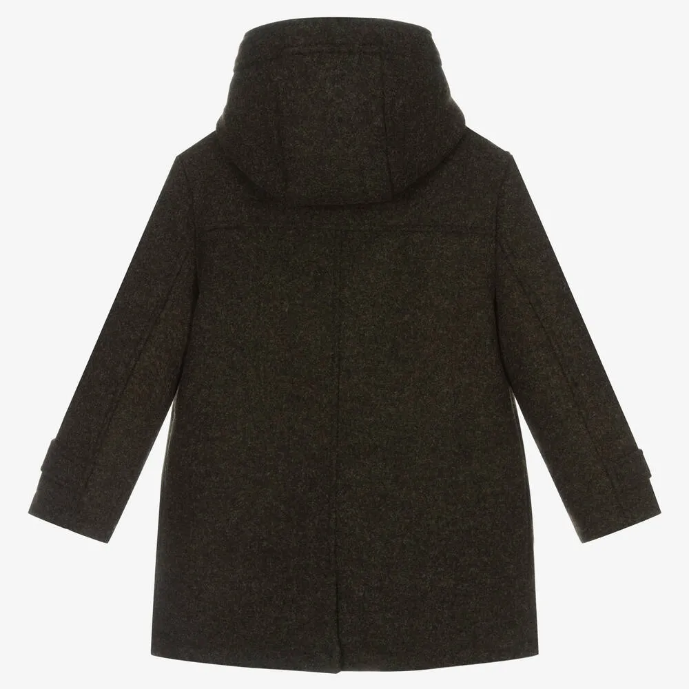 Boys Dark Grey Duffle Coat