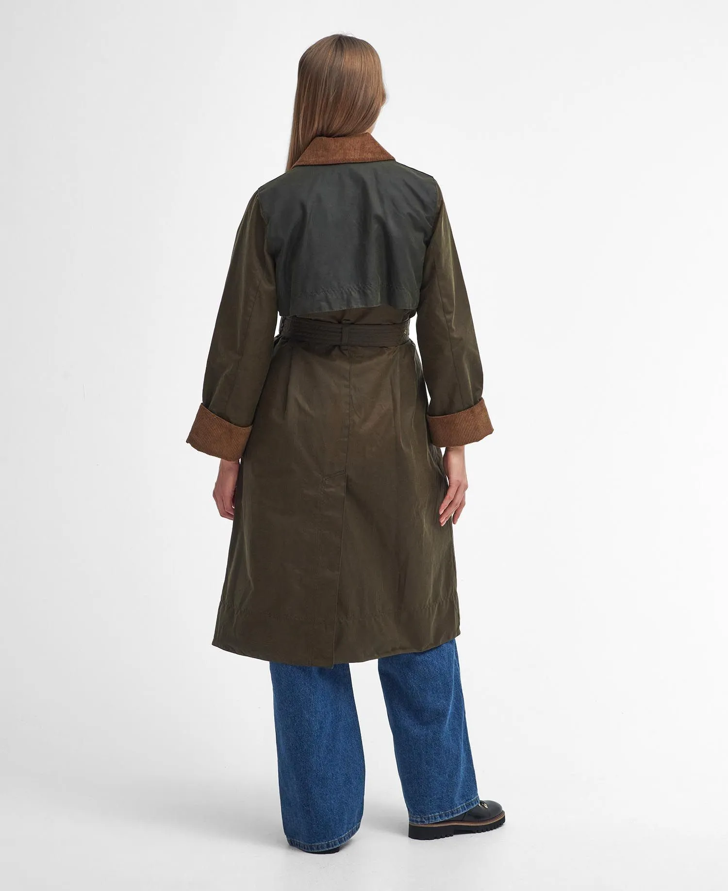  Brackley Waxed Trench Coat     