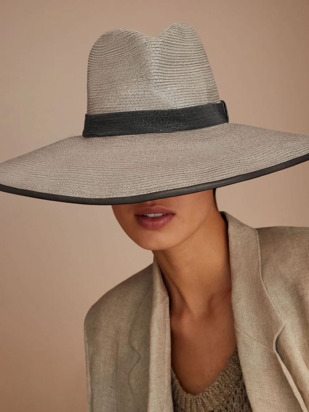 Brunello Cucinelli Hats Beige