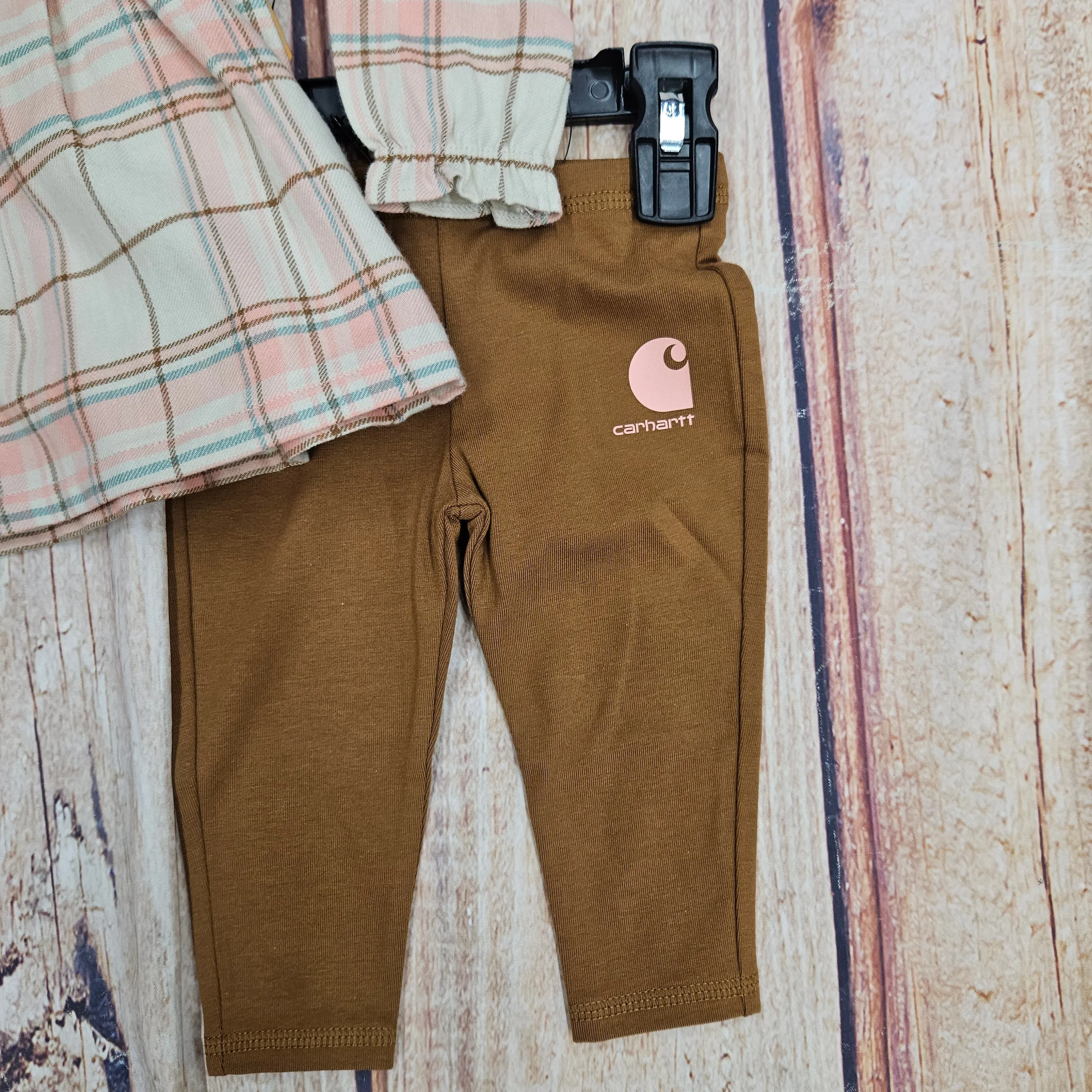 Carhartt LS Flannel Top and Legging Set