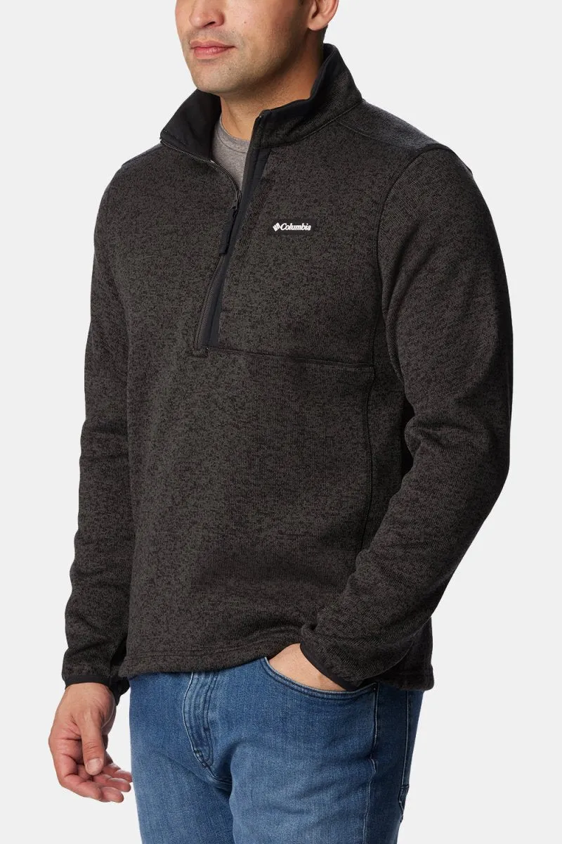 Columbia Sweater Weather Half Zip (Black Heather/Black)