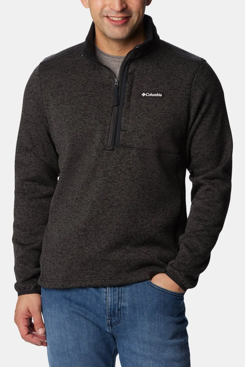 Columbia Sweater Weather Half Zip (Black Heather/Black)