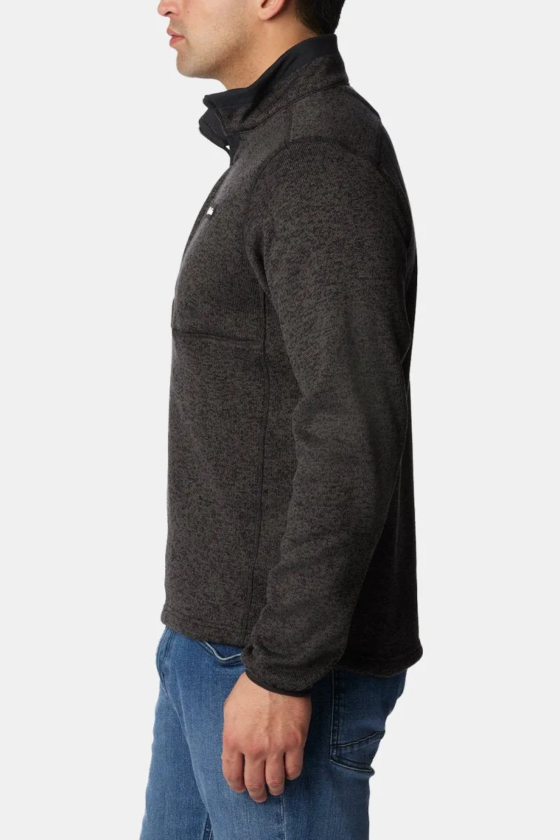 Columbia Sweater Weather Half Zip (Black Heather/Black)