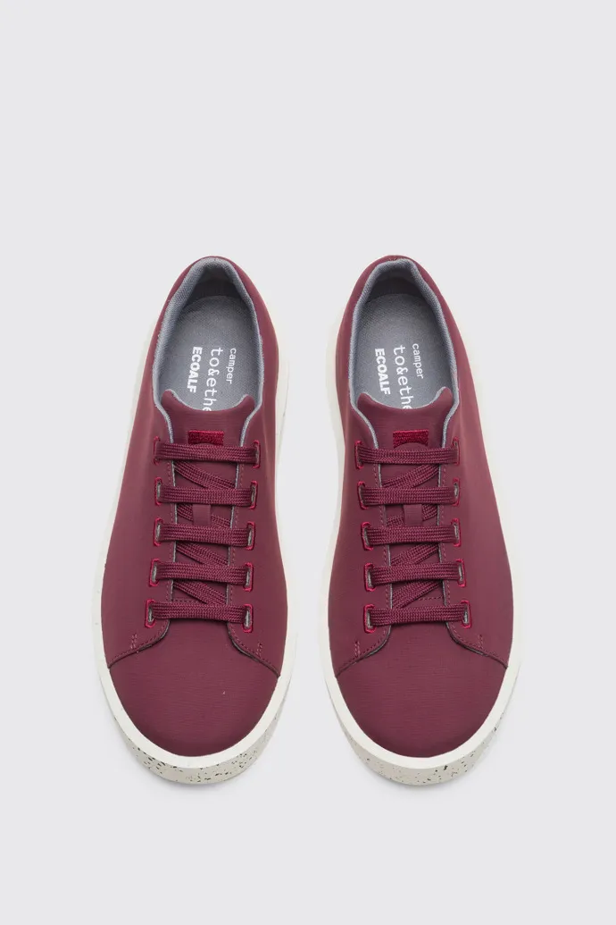 Courb Men's burgundy sneaker