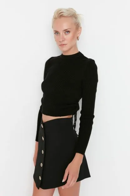 Crop Knitwear Sweater