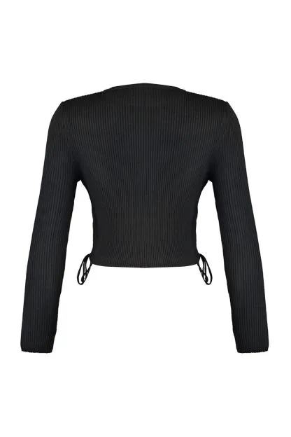 Crop Knitwear Sweater