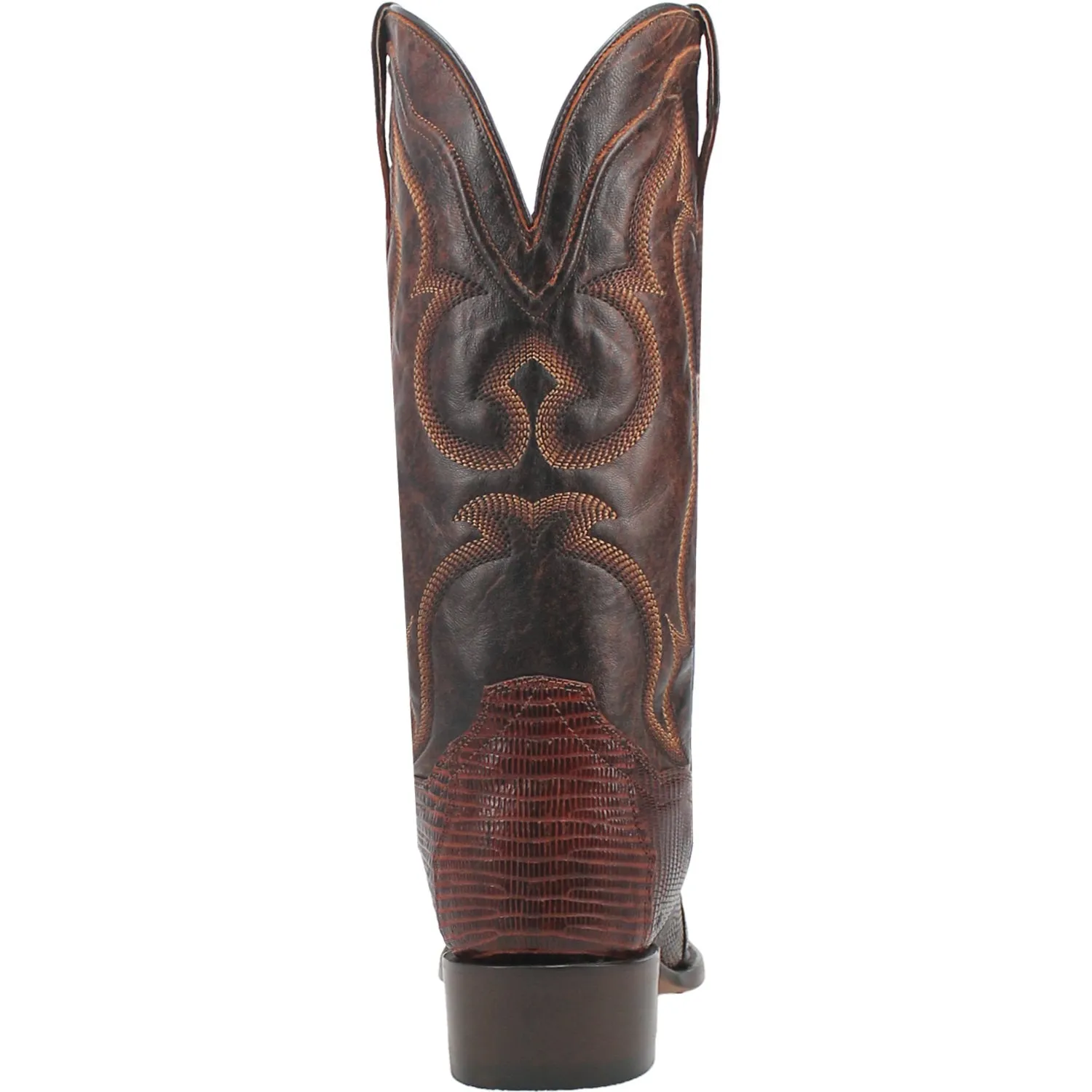 Dan Post Mens Hearst Cognac Lizard Skin Cowboy Boots