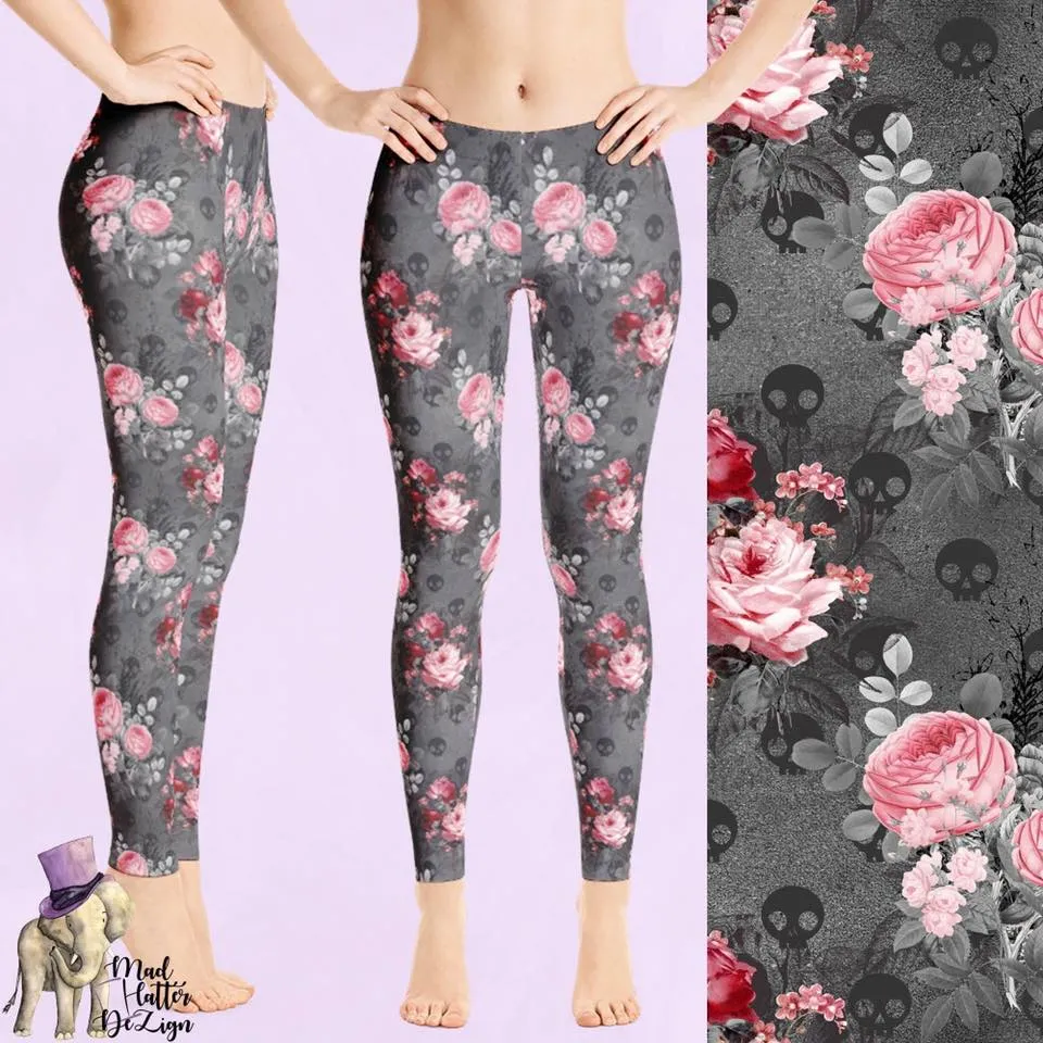 Deadly Bouquet Leggings