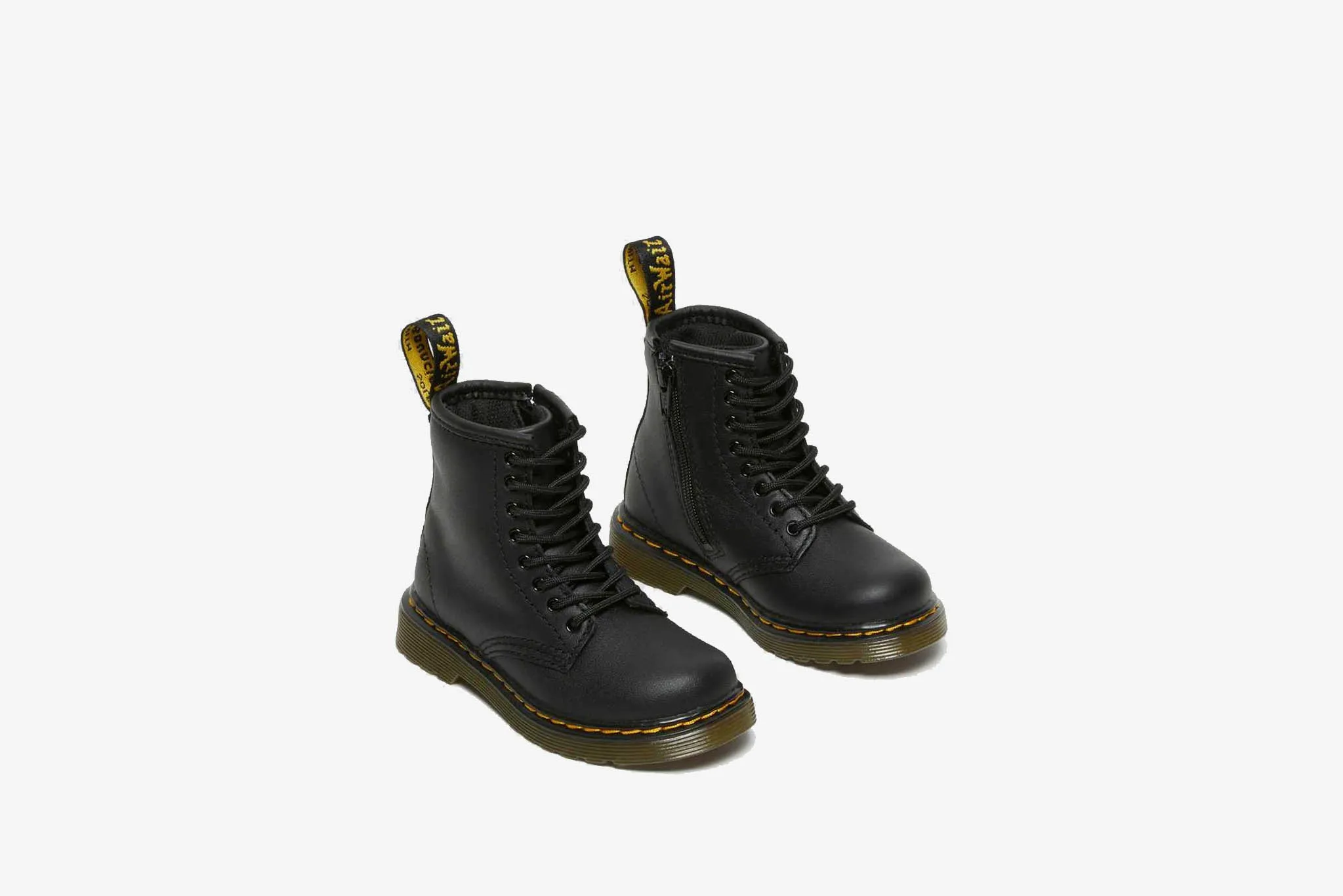 Dr. Martens  1460 T Softy T Leather Lace up Boots TD - Black