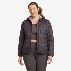 Eddie Bauer Women's Astrolite Hooded Jacket - Aubergine