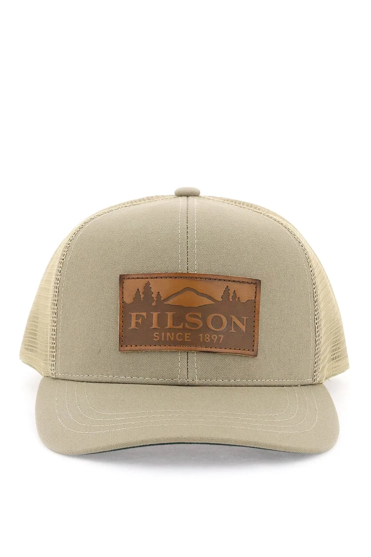 Filson mesh logger baseball cap with breath FMACC0177W0669 GRAY KHAKI