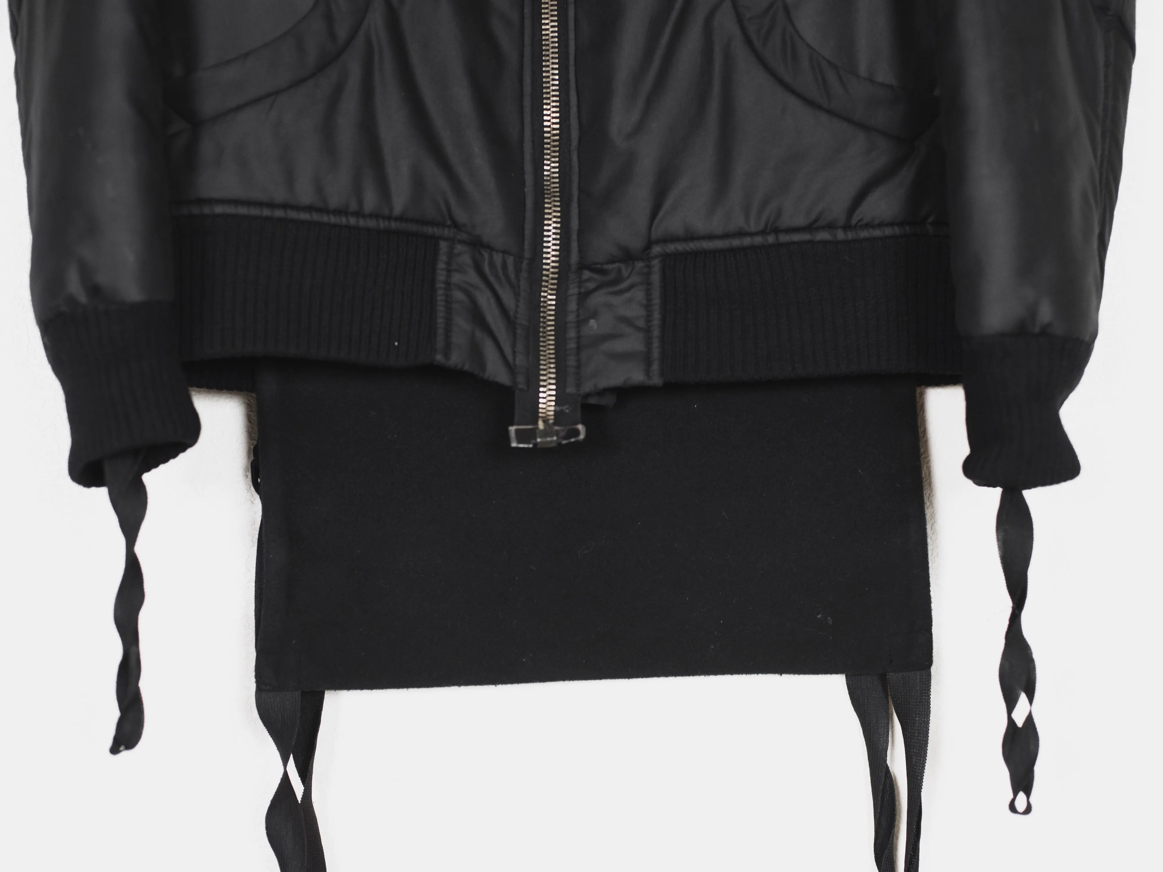 Helmut Lang AW03 Bondage Strap Four Pocket MA-1 Bomber