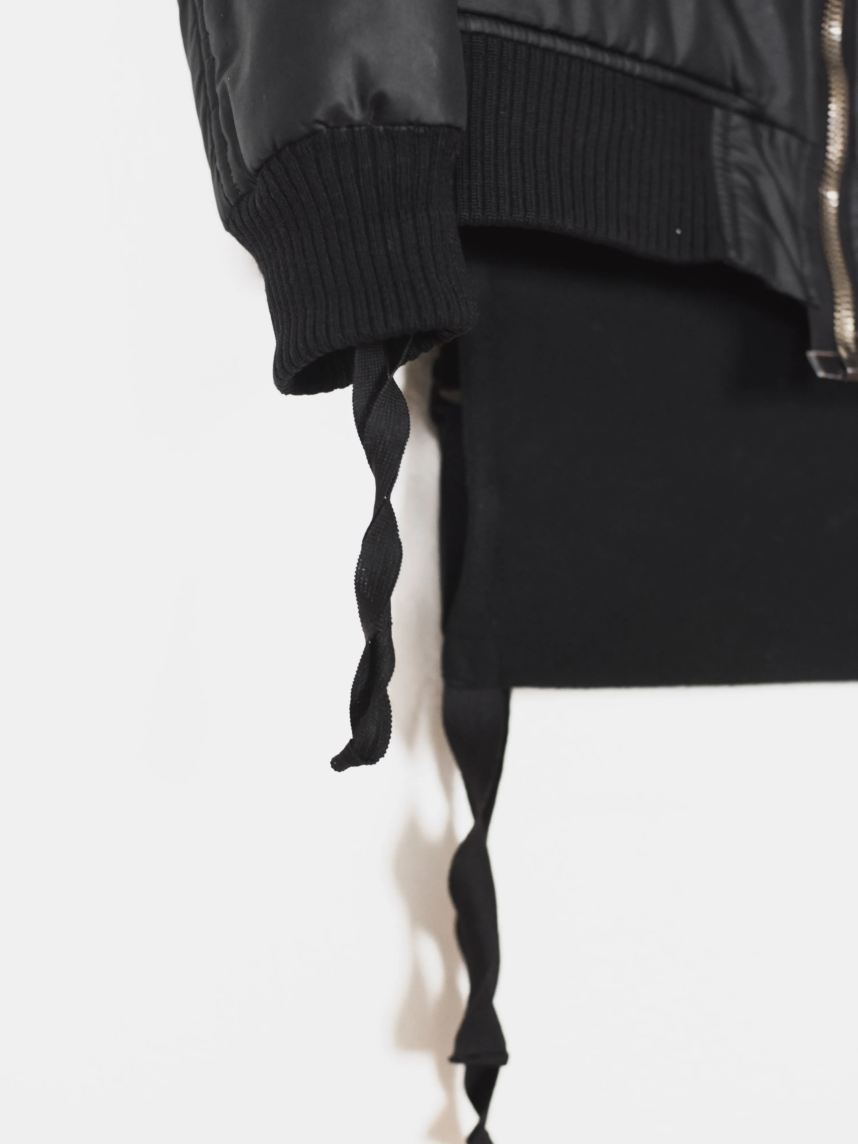 Helmut Lang AW03 Bondage Strap Four Pocket MA-1 Bomber