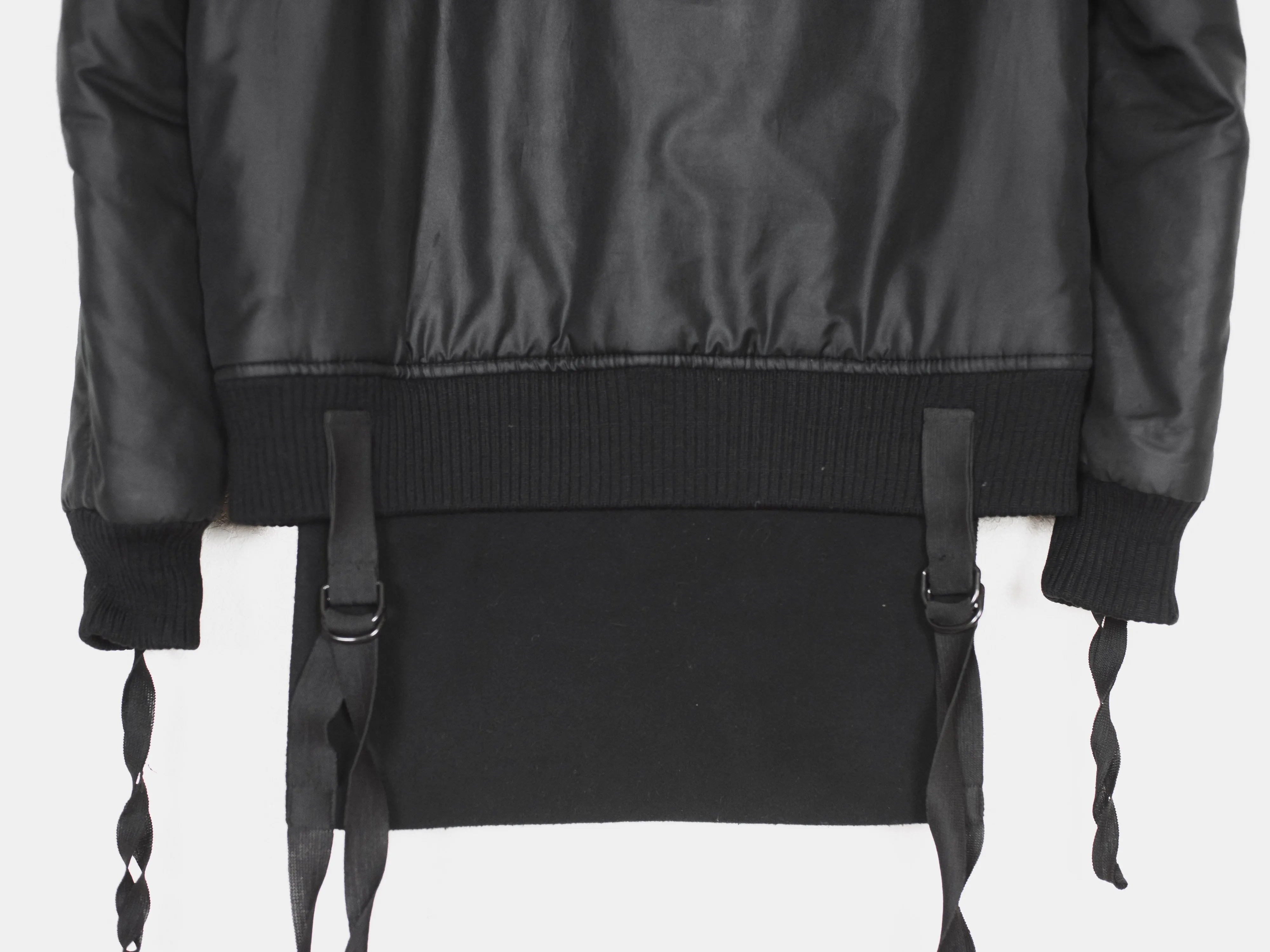 Helmut Lang AW03 Bondage Strap Four Pocket MA-1 Bomber