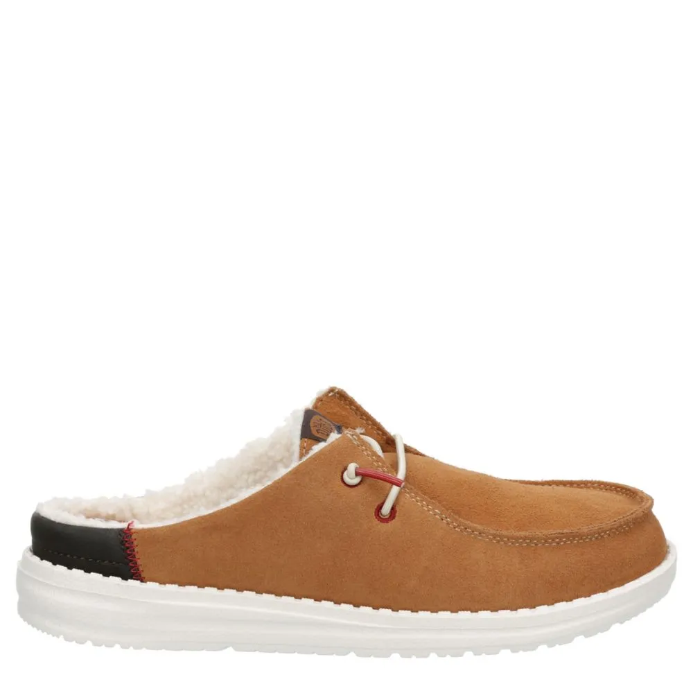 HEYDUDE  WOMENS WENDY SLIP WARMTH MULE SNEAKER