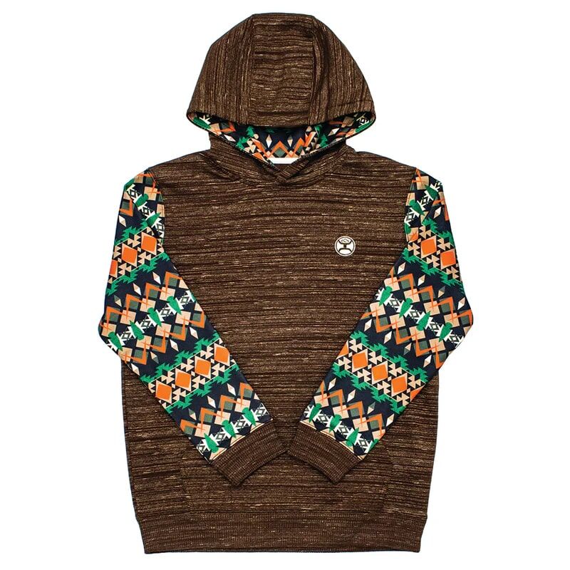 Hooey Youth Summit Hoody in Brown