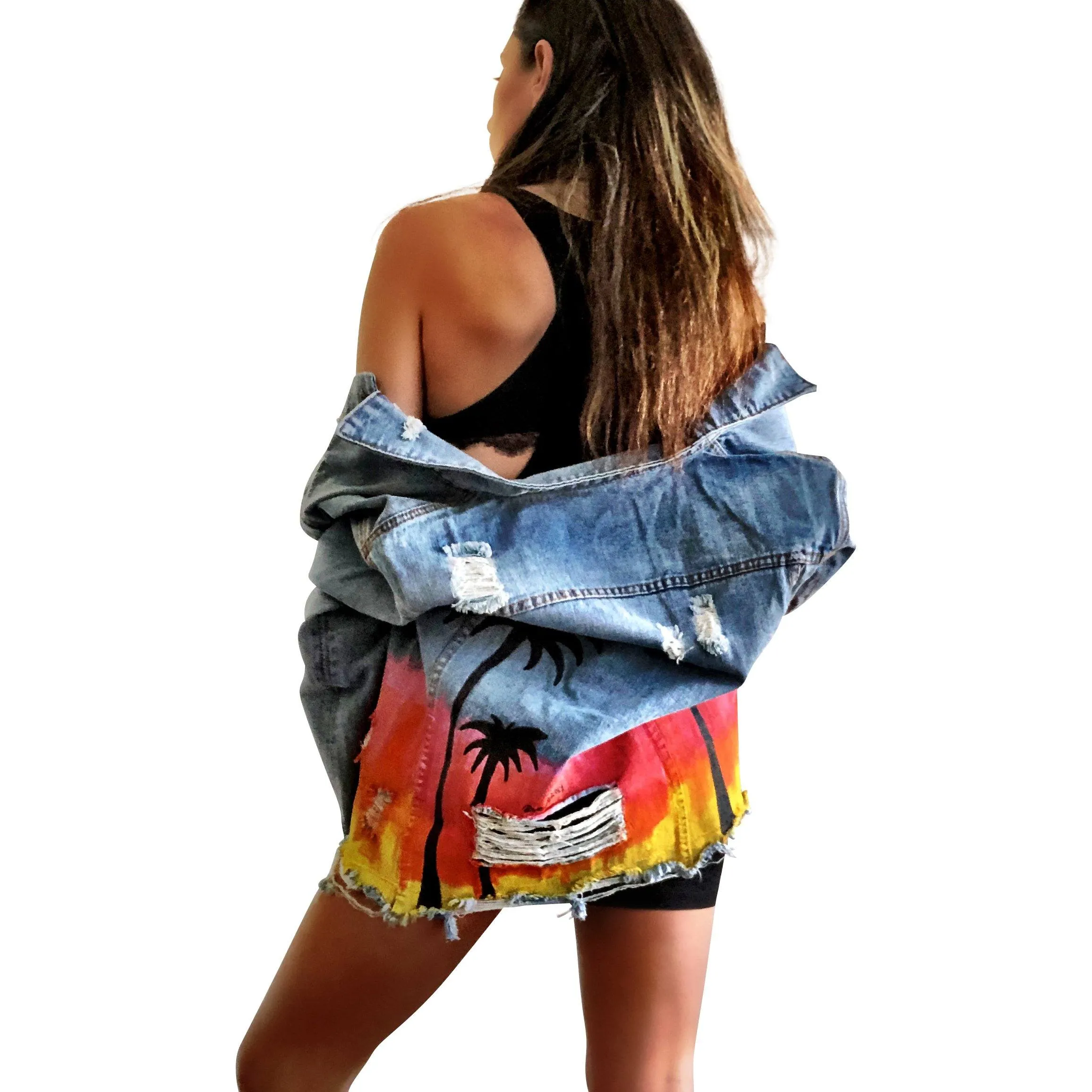 In-Stock 'FESTIVAL FUN' DENIM JACKET