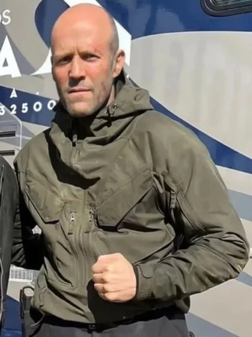 Jason Statham The Expendables 2023 Green Jacket