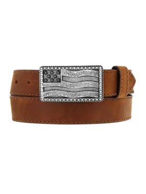 Justin C12685 Mens Flying High Belt Brown