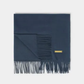 Katie Loxton Navy Blanket Scarf