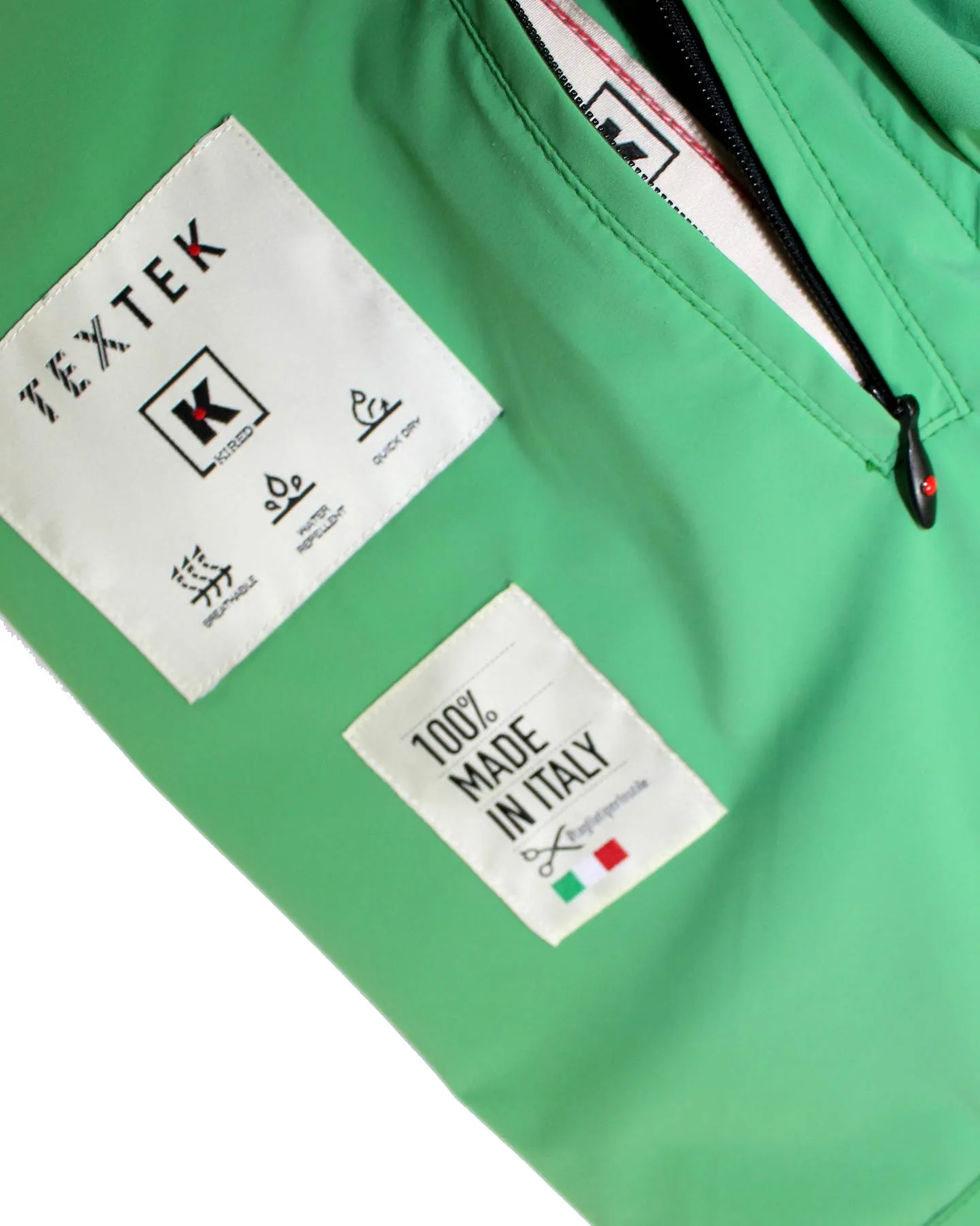 Kired Kiton Jacket Green Rain Coat EU 46 / XS SALE