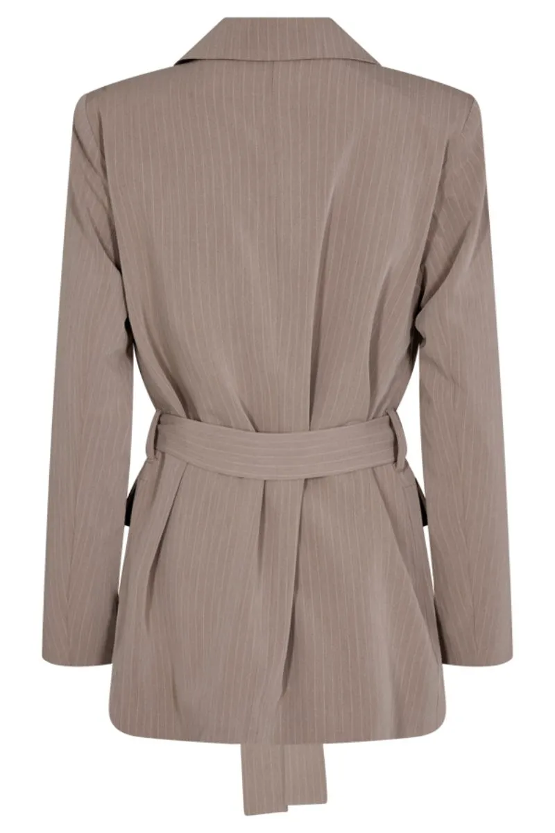 Kittay Jacket | Desert Taupe Melange | Blazer fra Freequent