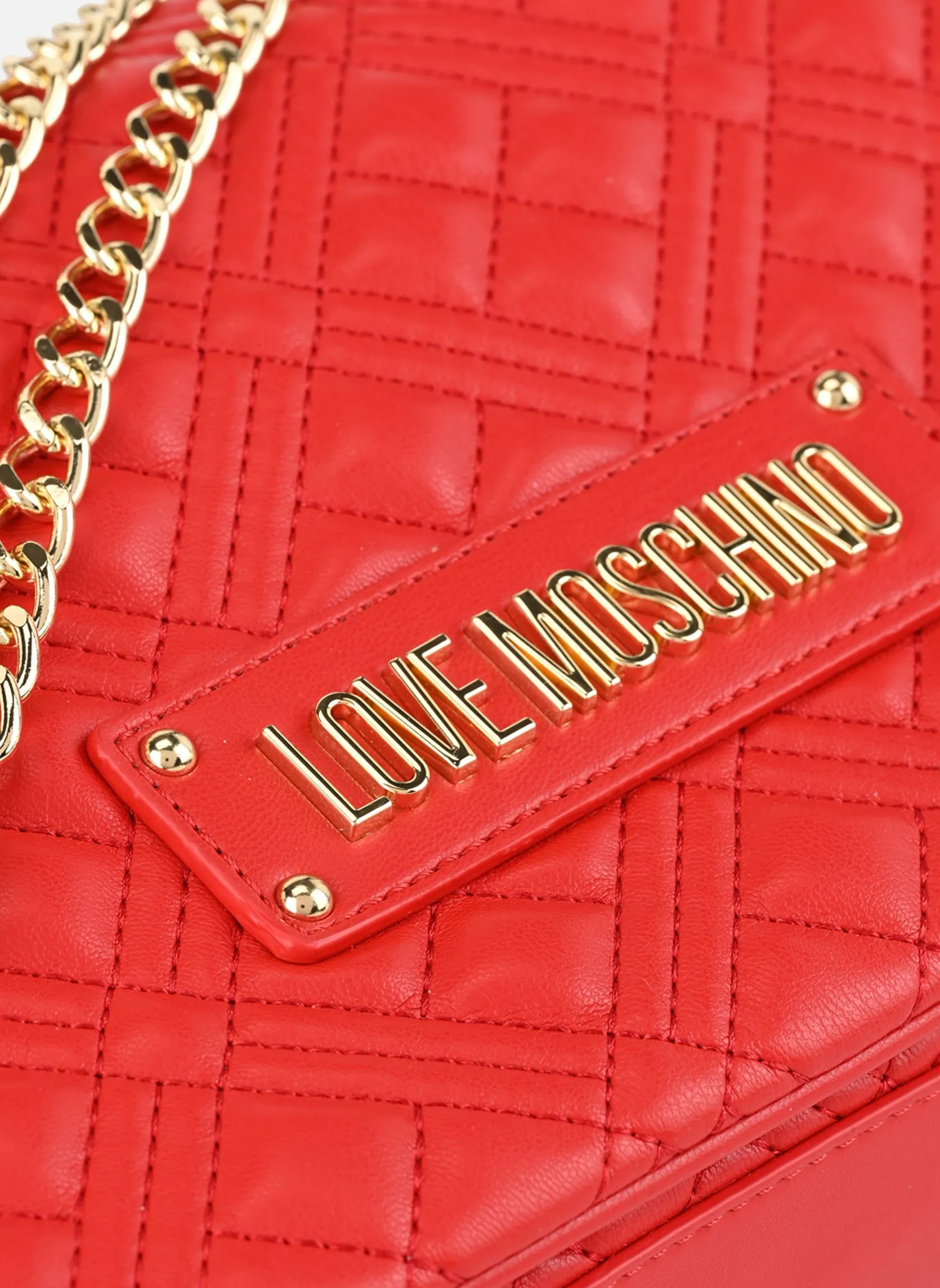 Love MoschinoQuilted Bag JC4230PP0I - Rosso