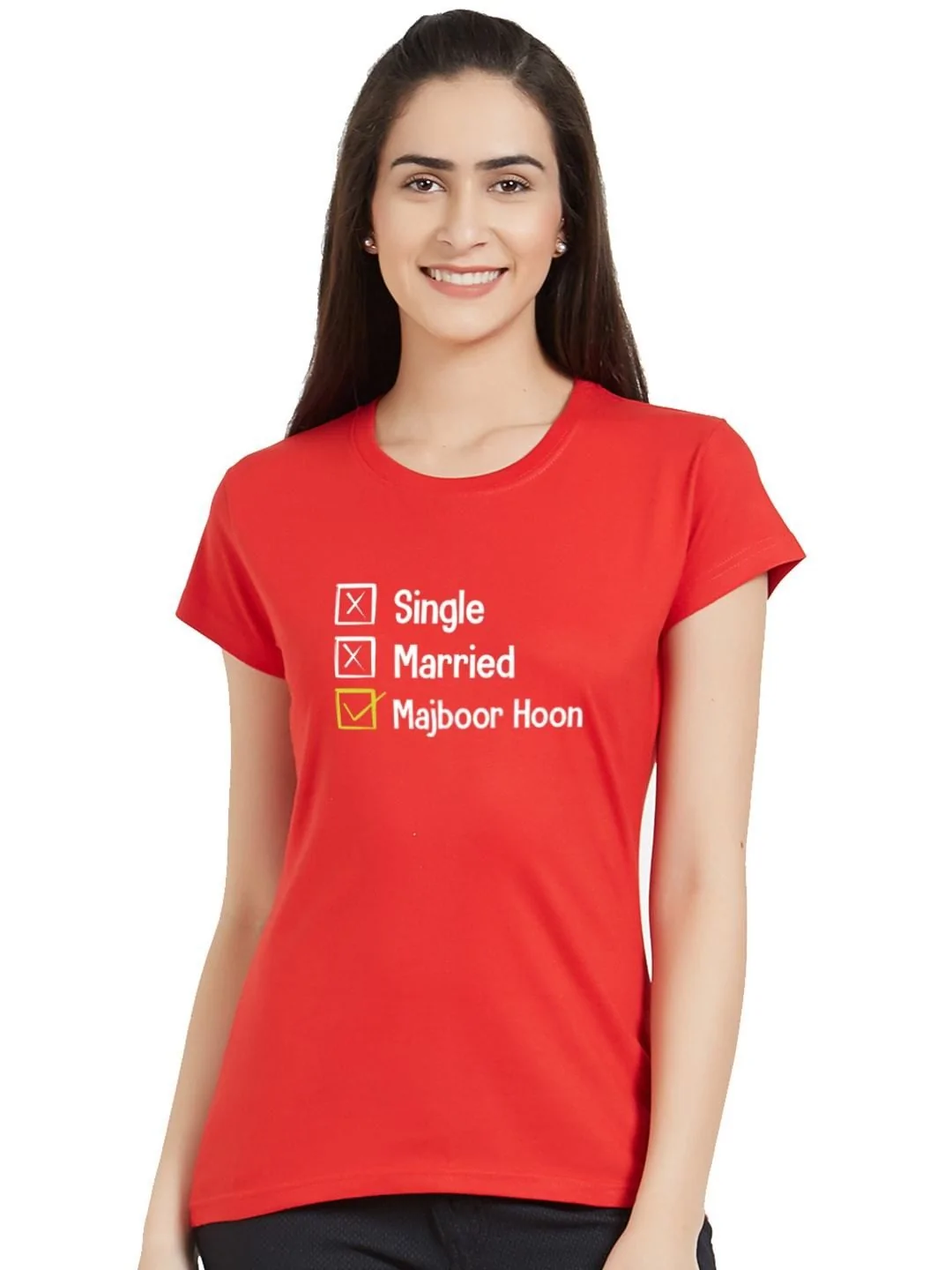 Majboor Hu Women Tshirt