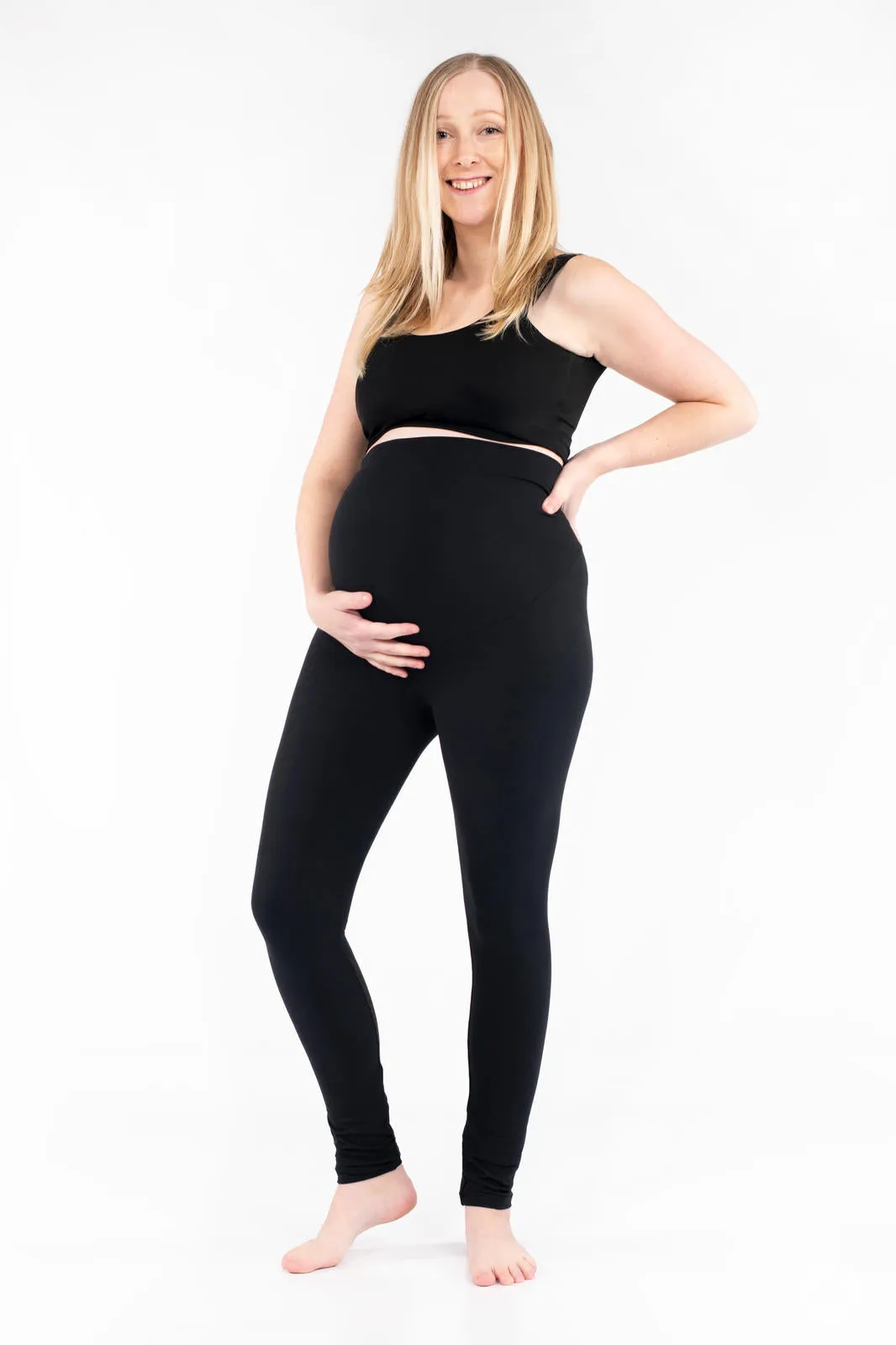 Maternity Leggings Black