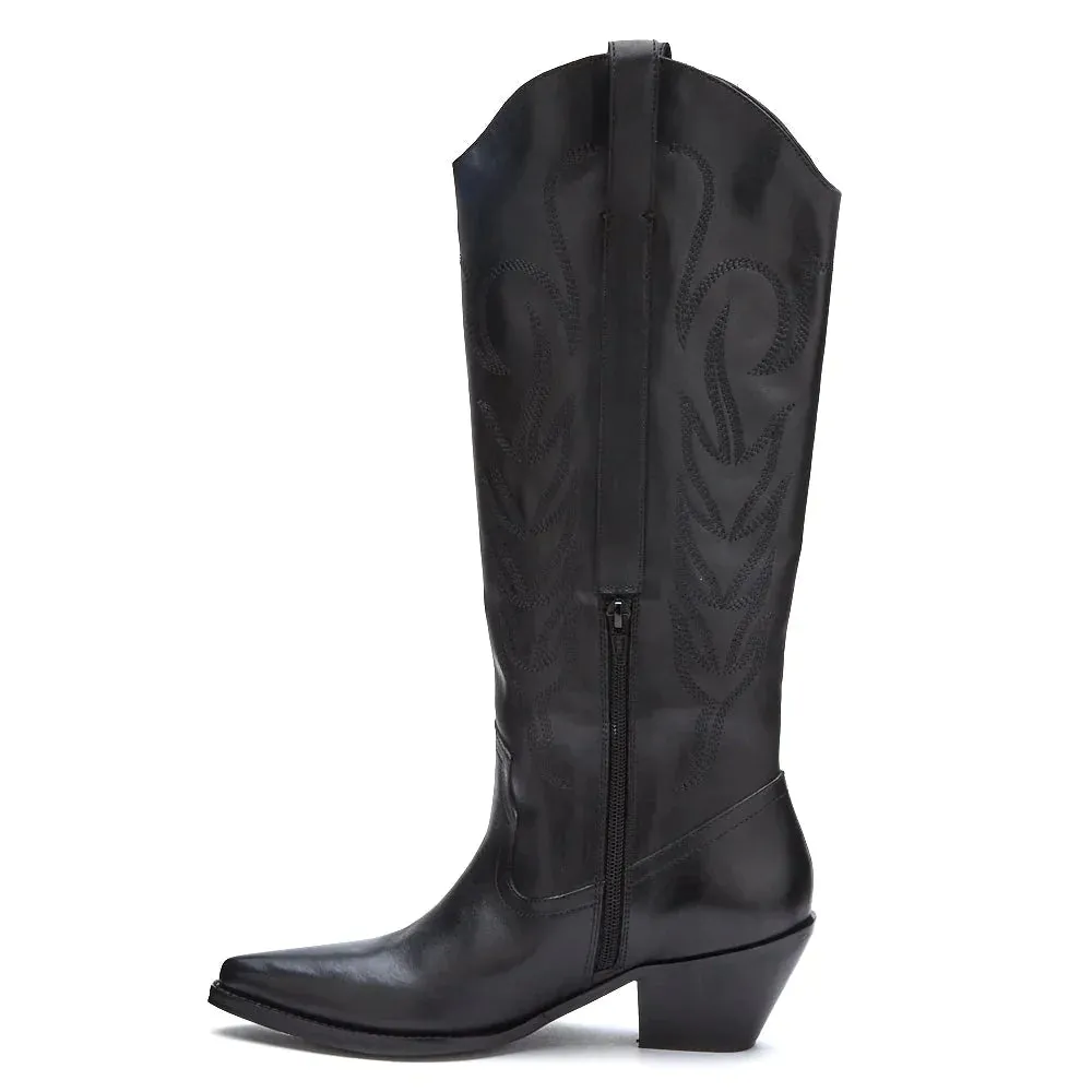 Matisse Agency Black Western Boots