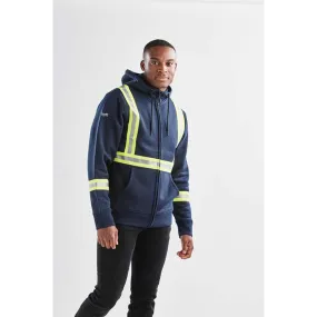 Men's Omega Reflective Zip Hoody