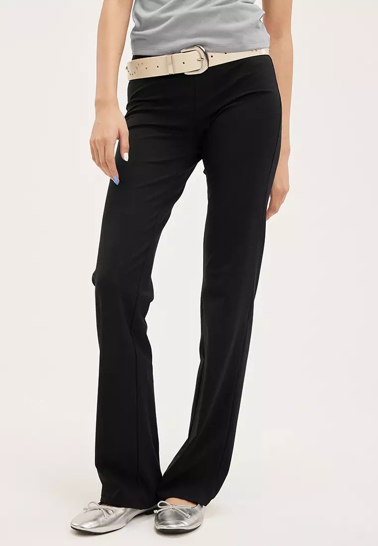 Monki Flared Leggings