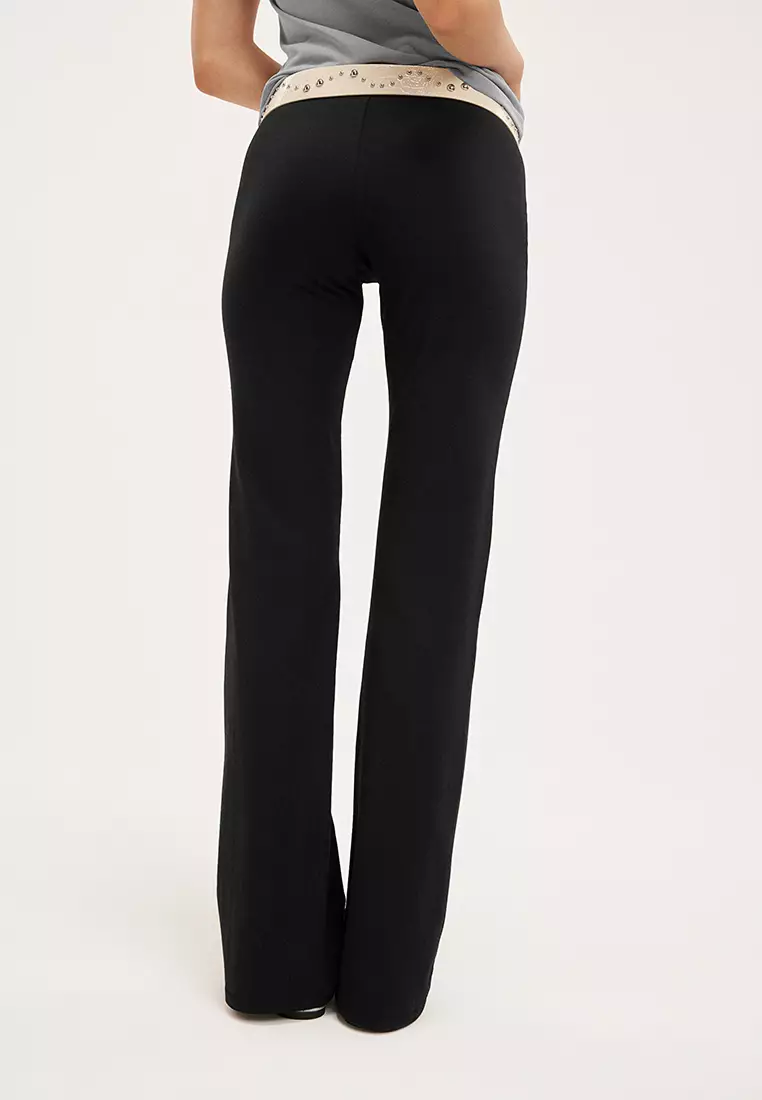 Monki Flared Leggings