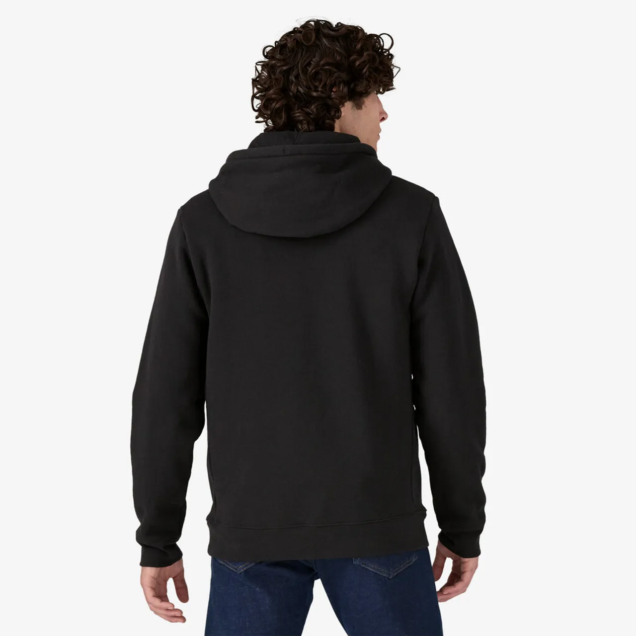 Patagonia P-6 Logo Uprisal Hoody: Black