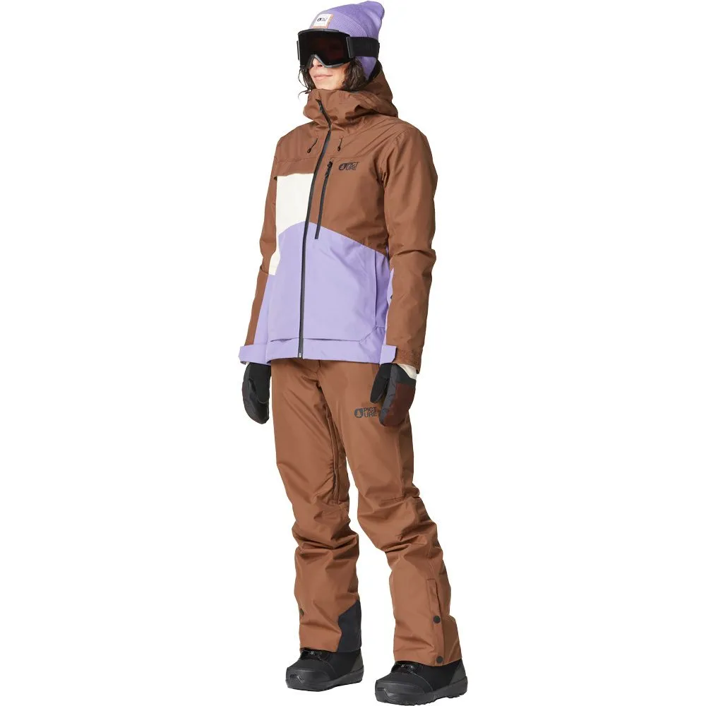 Picture - Seen Ski Jacket Women cocoa brown