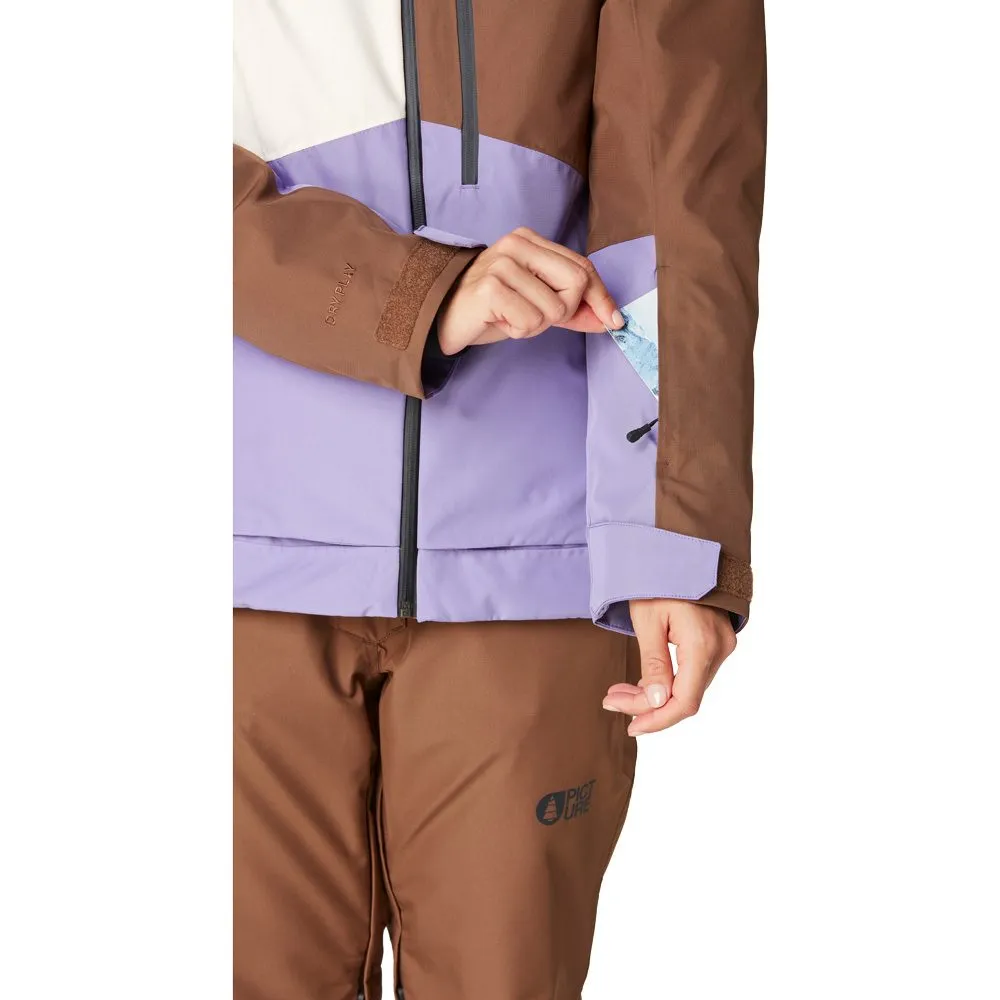 Picture - Seen Ski Jacket Women cocoa brown