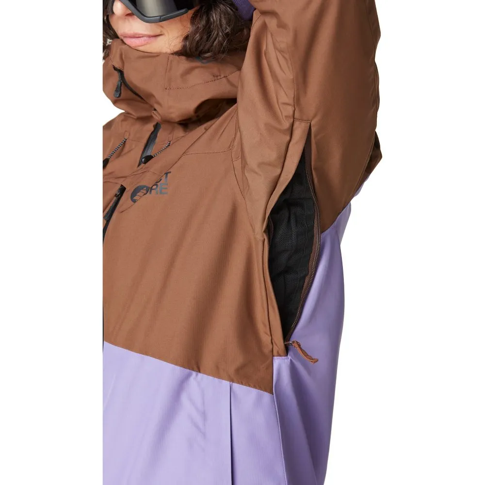 Picture - Seen Ski Jacket Women cocoa brown