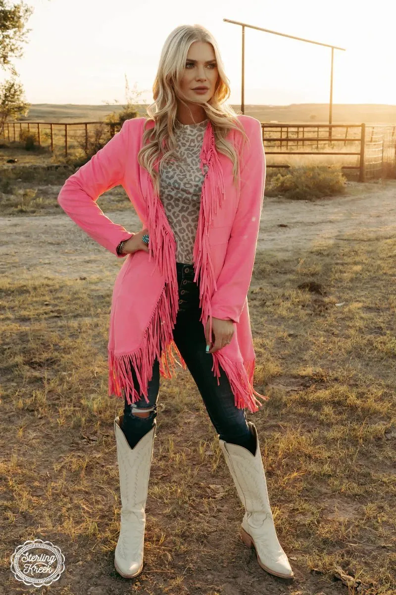 PLUS Scottsdale Suede Pink Jacket