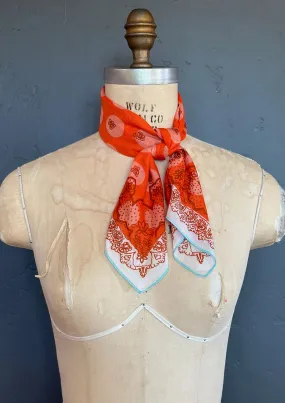 Polka Bandana 66 in Orangeade