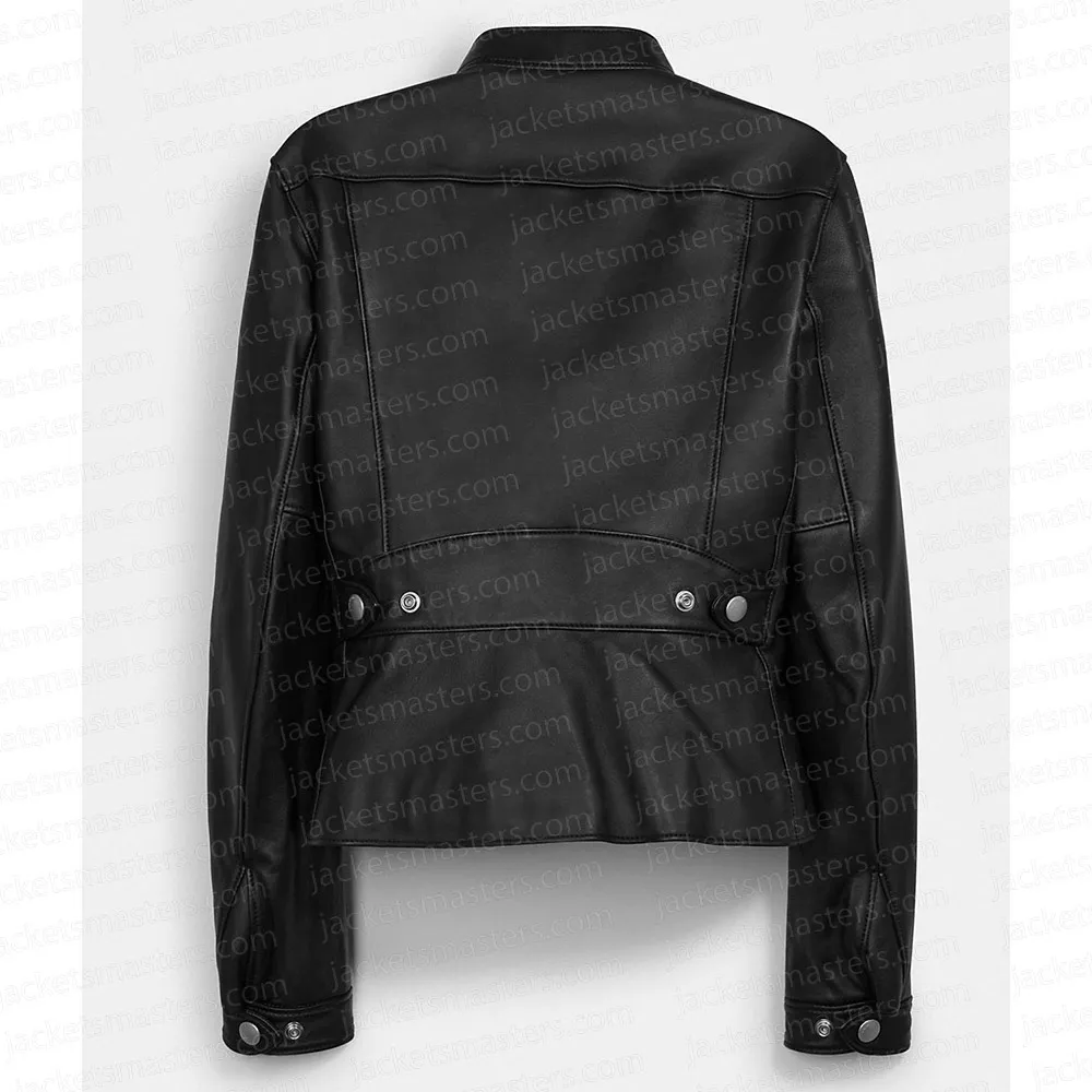 Ride On Joey Yung Black Leather Jacket