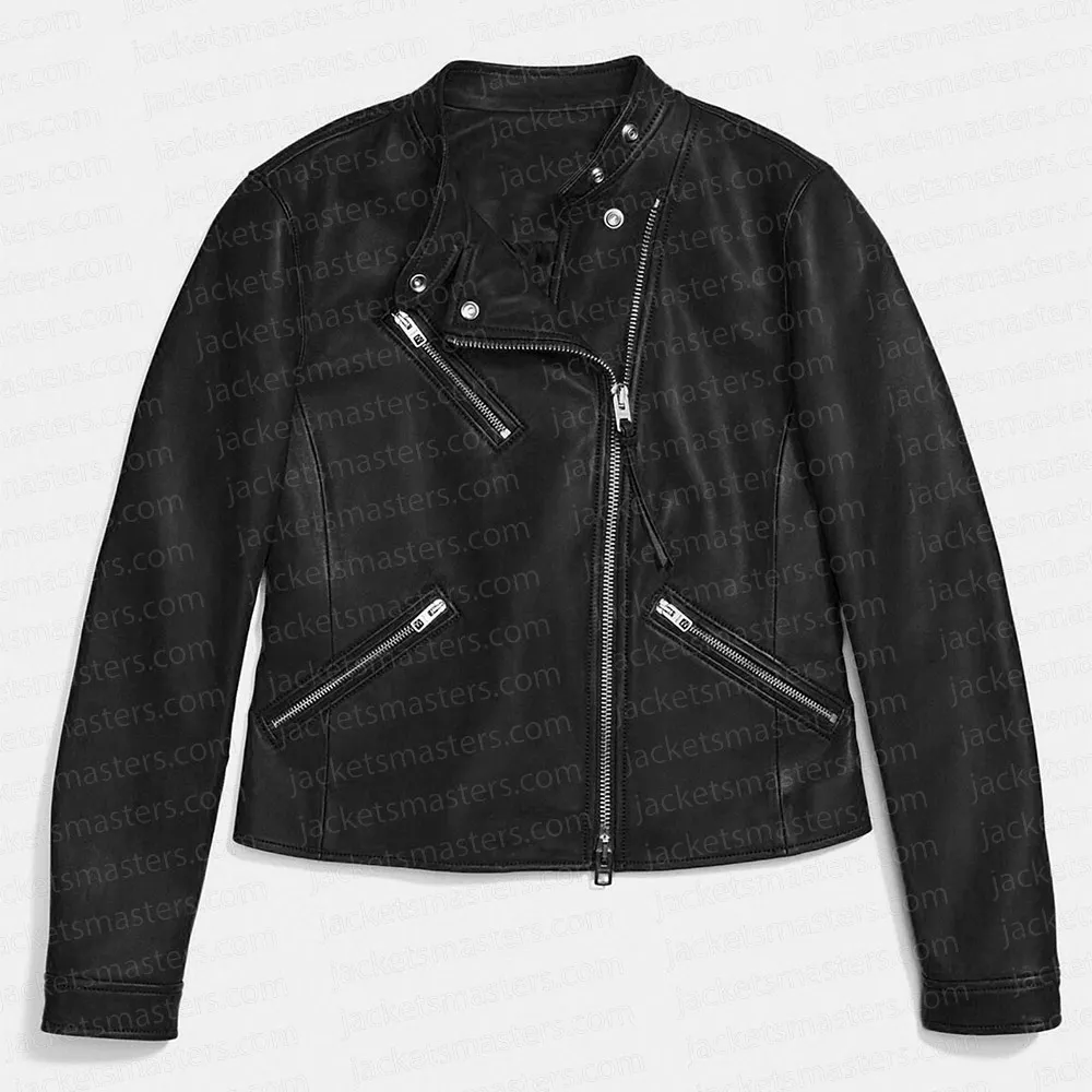 Ride On Joey Yung Black Leather Jacket