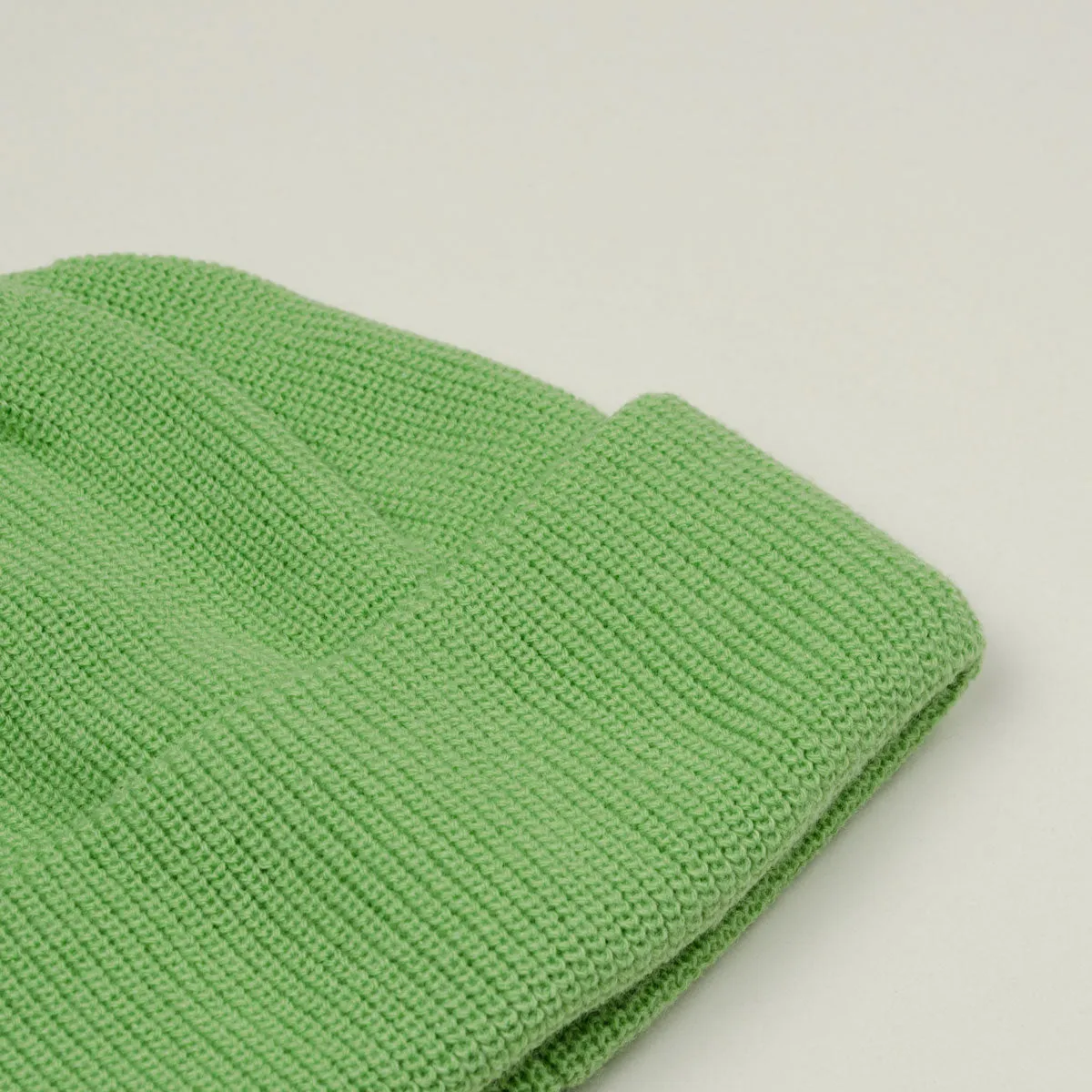 RoToTo - Bulky Watch Cap Beanie - Light Green