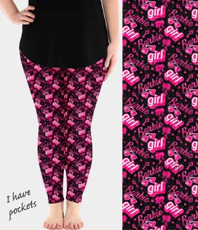 RTS - B Girl Leggings w/ Pockets